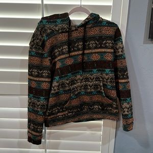 Sweatshirt southwestern pattern